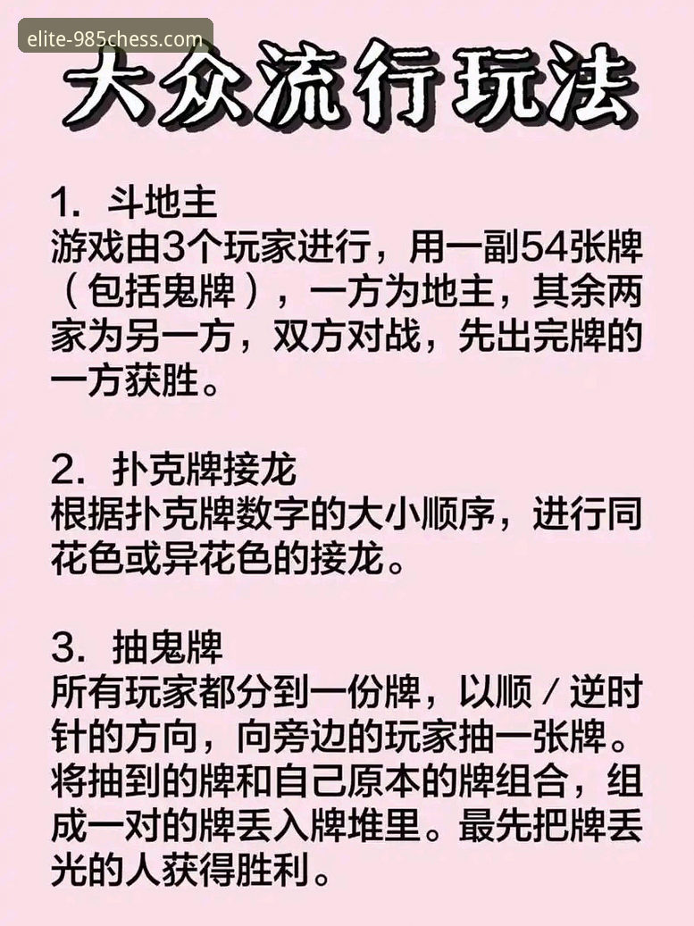 揭秘985棋牌平台：资深玩家都在玩的扑克牌游戏推荐清单